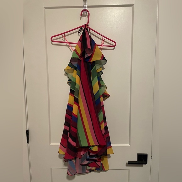 AMUR Sevyn Mini Halter Dress - Picture 7 of 7